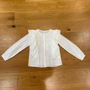 zara kid’s ruffle blouse